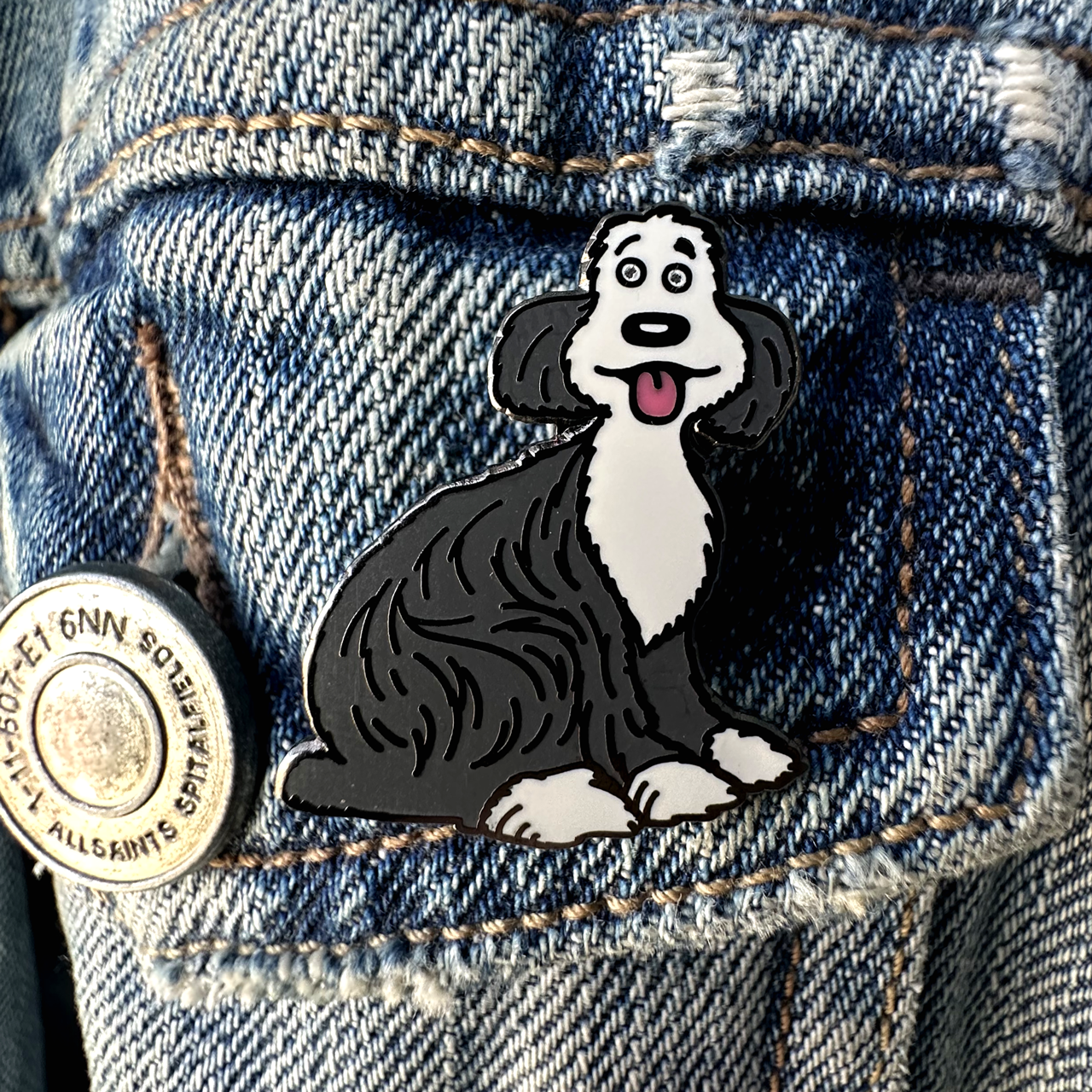 Farley Enamel Pin