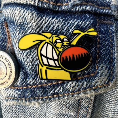 Grimmy Enamel Pin