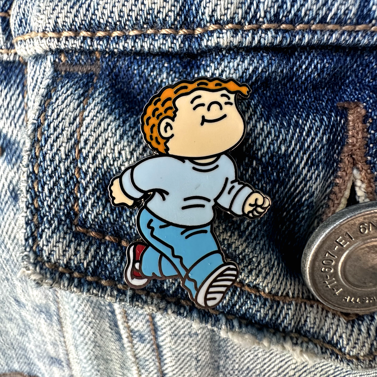 Jeffy Enamel Pin