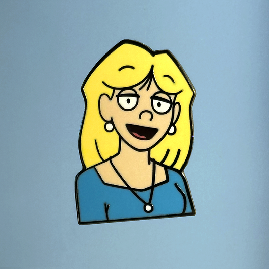 Luann Enamel Pin