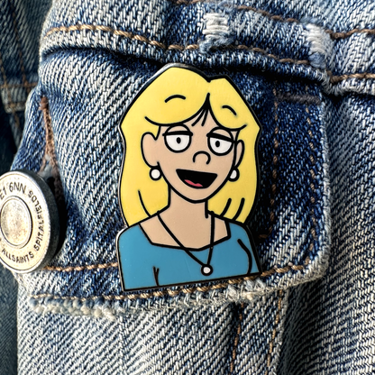 Luann Enamel Pin