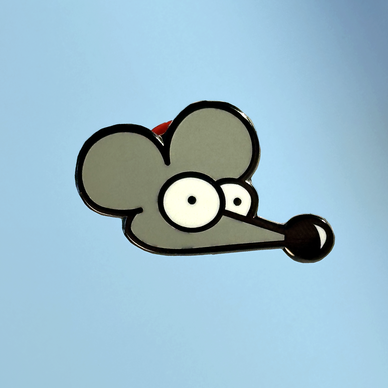 Rat Enamel Pin